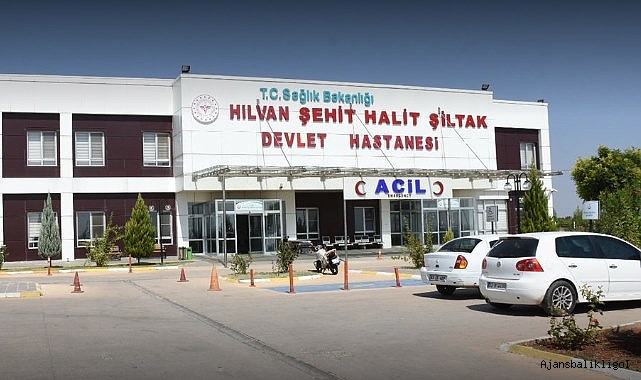 Hilvan'da yüksekten düşen şahıs hastanelik oldu