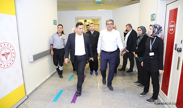 İl Sağlık Müdürü Solmaz ilçe ziyaretlerine Birecik ile devam etti