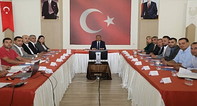 OSB müteşebbis heyeti Vali Şıldak başkanlığında toplandı