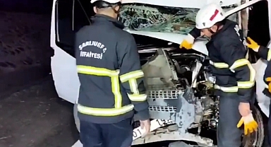 Urfa-Antep yolunda feci kaza! 