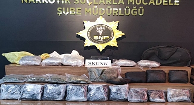 Urfa’da kilolarca uyuşturucu madde ele geçirildi! 