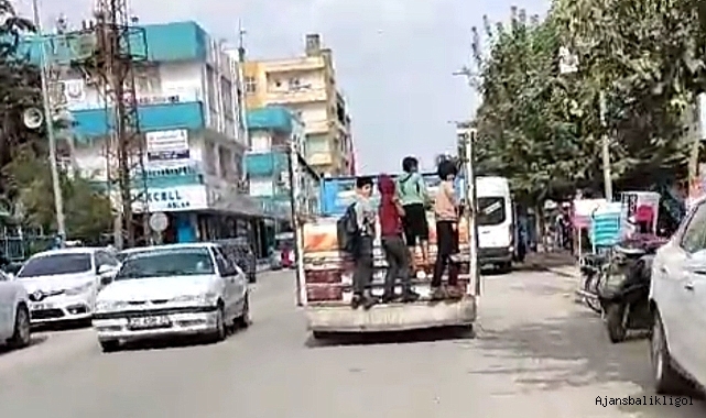 Urfa'da öğrencilerin tehlikeli yolculuğu