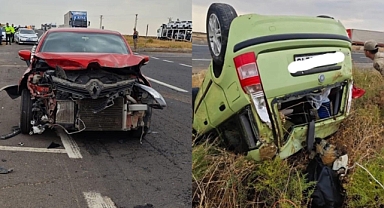 Urfa-Mardin yolunda feci kaza! 2 ölü 