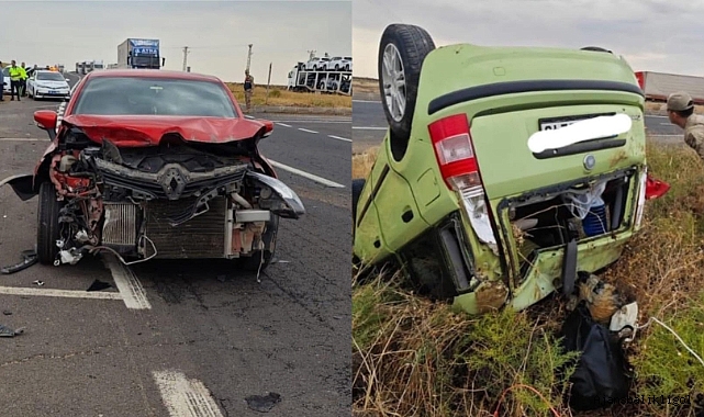 Urfa-Mardin yolunda feci kaza! 2 ölü