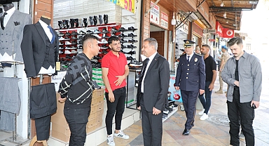 Vali Şıldak esnafın taleplerini dinledi