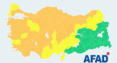 64 il için uyarı! AFAD harekete geçti