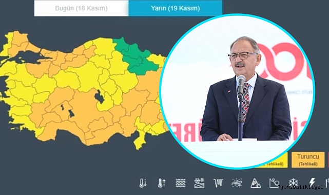 Bakan Özhaseki'den sağanak yağış uyarısı!