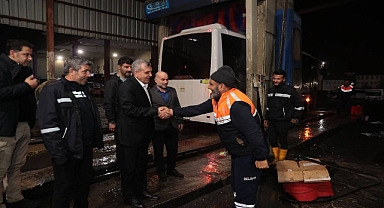 Başkan Beyazgül, BEL-SAN personelleriyle bir araya geldi