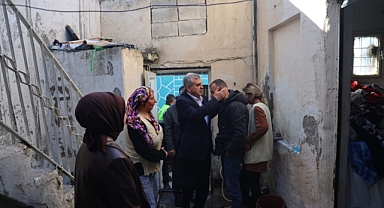 Başkan Beyazgül, Birecik’te vatandaşların evlerine konuk oldu