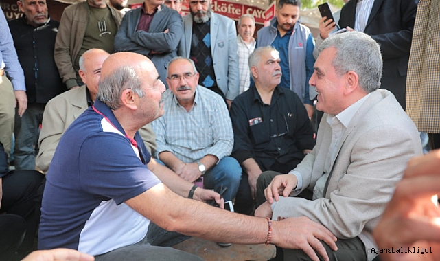 Başkan Beyazgül'den esnaf ziyareti