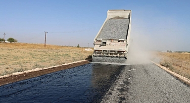 Büyükşehir’den Akçakale kırsalında asfalt