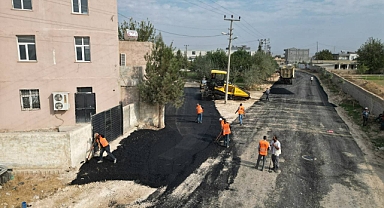 Büyükşehir’den Suruç ilçesinde asfalt çalışması