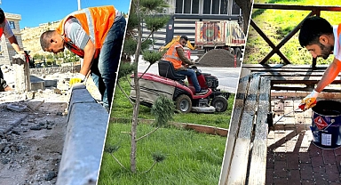 Eyyübiye Belediyesi çalışmalarına aralıksız devam ediyor