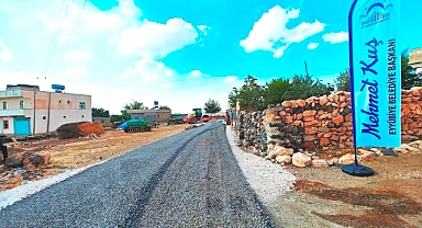 Eyyübiye’de yollar asfaltla buluştu