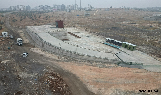 Halfeti'ye katı atık aktarım istasyonu