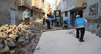 Haliliye’de üst yapı hizmetleri aralıksız sürüyor