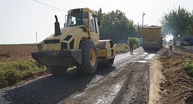 Haliliye kırsalındaki yollar asfaltla buluşuyor