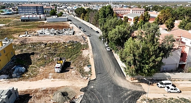 Harran’da bütün ana caddeler sıcak asfalt ile buluştu