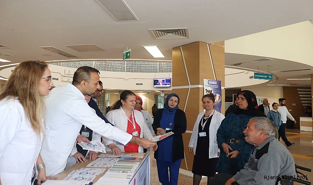 Harran Üniversitesi Hastanesi’nde diyabet hastalığına dikkat çekildi 