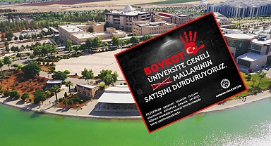 Harran Üniversitesi, tüm yerleşkelerinde İsrail ürünlerine boykot kararı aldı
