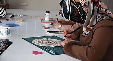 Hilvan Belediyesi Kadın Kültür Merkezi'nde kadınlar meslek sahibi oluyor