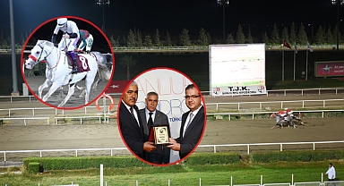 Hilvanlım adlı safkan Arap yarış atı, koşunun galibi oldu