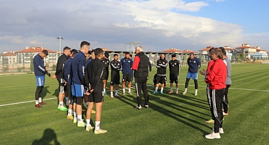 Karaköprü Belediyespor Kütahya'da çalıştı 