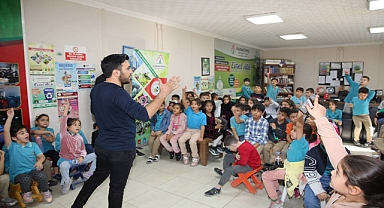 Karaköprü’de öğrencilere çevre bilinci anlatıldı