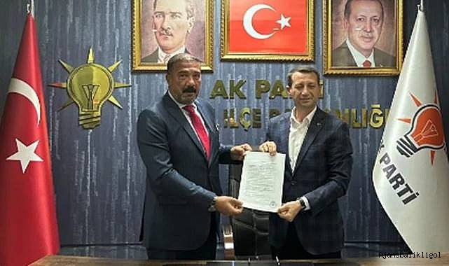 Emin Özkaya, AK Parti'den aday adayı oldu
