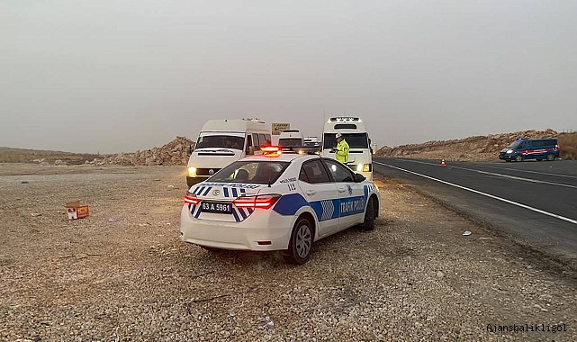 Şanlıurfa’da 10 araç trafikten men edildi! 
