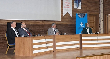 Şanlıurfa’da ‘’Aile’’ konulu panel düzenlendi