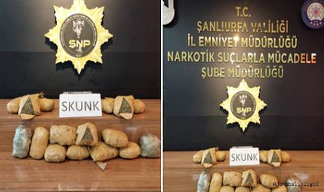 Şanlıurfa’da paketler halinde ele geçirildi! 1 gözaltı
