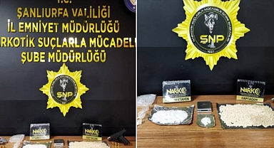 Şanlıurfa'da uyuşturucu operasyonu! 1 gözaltı