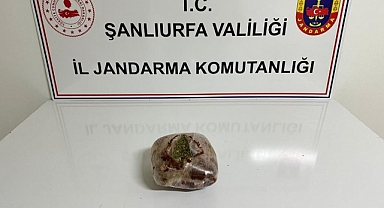 Urfa'da durdurulan otobüste uyuşturucu madde ele geçirildi 