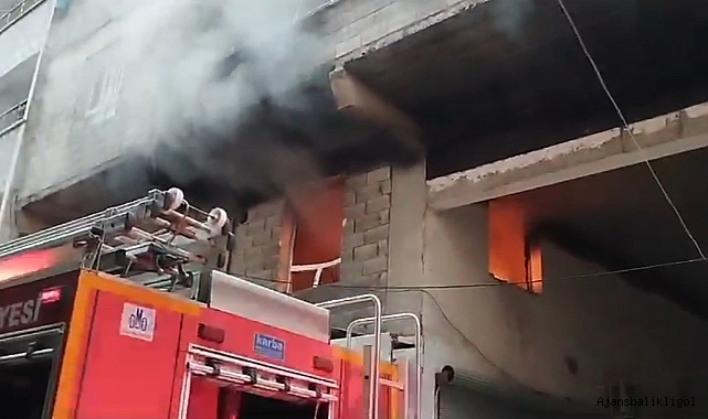 Urfa'da korkutan yangın!