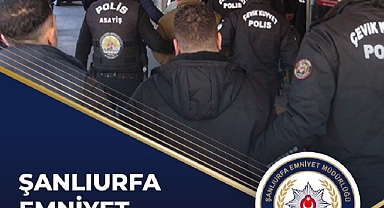 Urfa'da oto hırsızlarına operasyon! 4 tutuklama