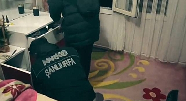 Urfa’da uyuşturucu operasyonu! 14 tutuklama