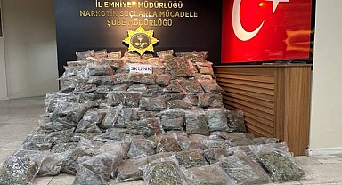 Urfa’da yüklü miktarda uyuşturucu ele geçirildi! 2 gözaltı