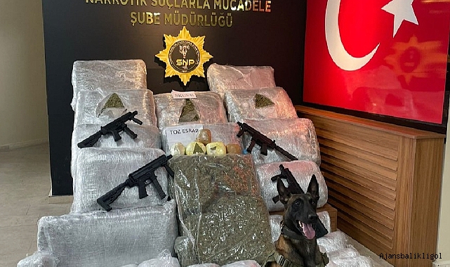 Urfa'da yüklü miktarda uyuşturucu madde ele geçirildi!