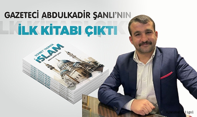 Urfalı gazetecinin ilk kitabı çıktı