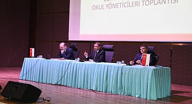 Vali Şıldak eğitim yöneticileriyle bir araya geldi