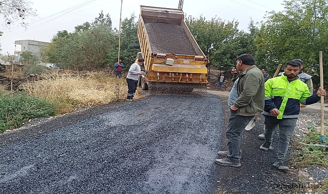 Viranşehir Belediyesi üstyapı çalışmaları ile yolları iyileştiriyor 