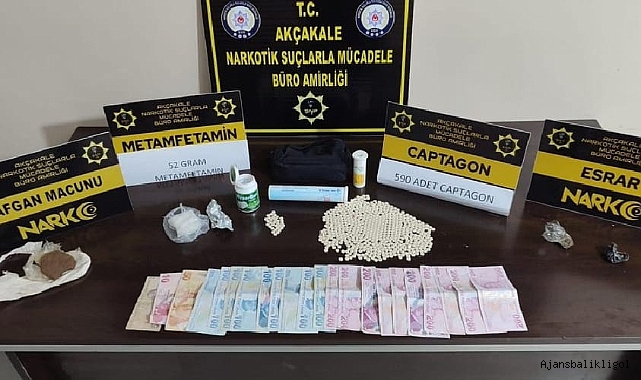 Akçakale'de zehir tacirlerine yönelik operasyon!