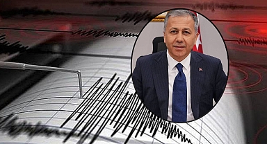 Bakan Yerlikaya'dan 5.1 büyüklüğündeki deprem ile ilgili açıklama!
