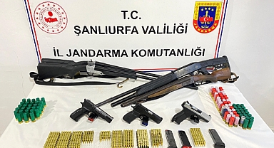 Bozova ilçesinde operasyon! 5 gözaltı