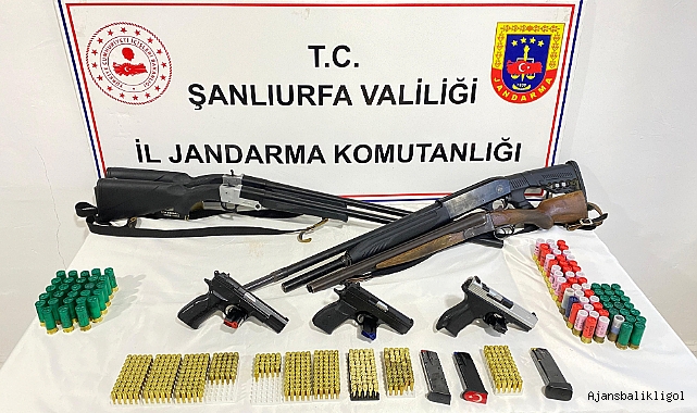 Bozova ilçesinde operasyon! 5 gözaltı