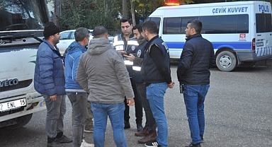 Ceylanpınar ilçesinde şok uygulama! 115 şahıs yakalandı 