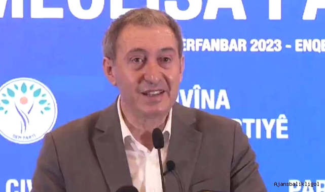 DEM Parti Eşgenel Başkanı Tuncer Bakırhan: Kimsenin ilk yardım çantası değiliz