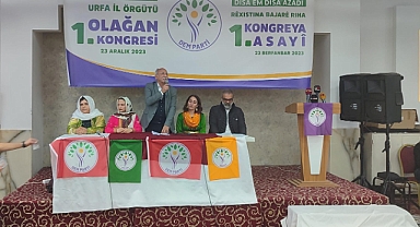 DEM Parti Şanlıurfa Eş Başkanları belli oldu