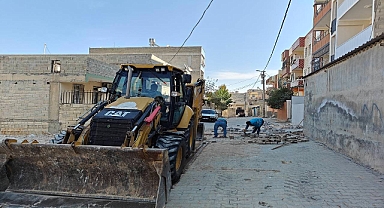 Eyyübiye'de 9 mahallede sokak yenileme çalışması